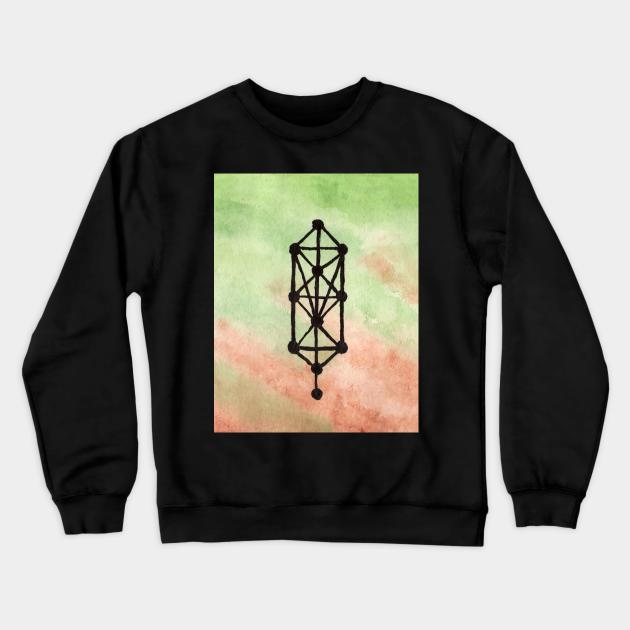 Tree of Life Crewneck Sweatshirt by lindaursin